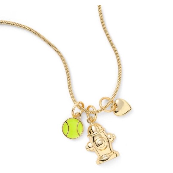 NWT Cuddle Collab Target Dog Collar Charms Matching Necklace Set Smol Boop Gold - Picture 4 of 10